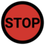 Special STOP sign icon